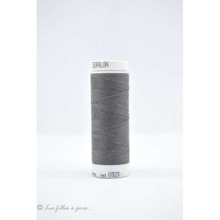 Fil à coudre Mettler Seralon 200m Gris 0323 Vente en ligne