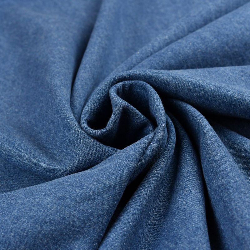 Tissu jeans stretch Bleu lavé Vente en ligne Couleur Bleu