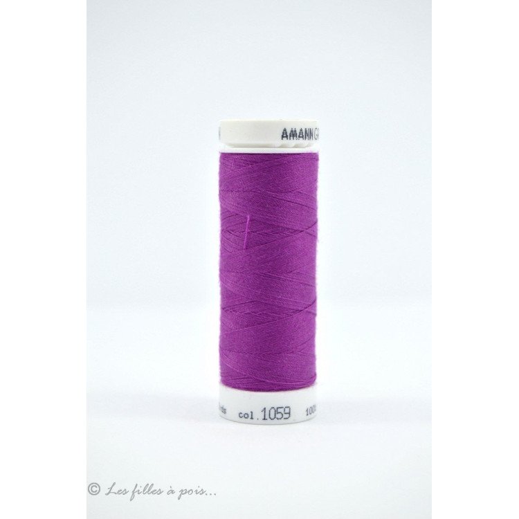 Fil à coudre Mettler Seralon 200m Violet 1059 Vente en ligne