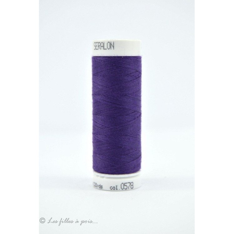 Fil à coudre Mettler Seralon 200m Violet 0578 Vente en ligne