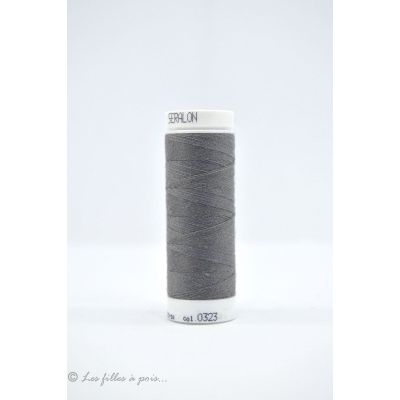 Fil à coudre Mettler ® Seralon 200m - coloris gris - 0323 METTLER ® - 1