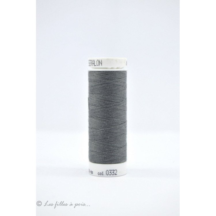 Mettler ® Seralon hilo de coser 200m - Gris - 0332 METTLER ® - Fils à coudre et à broder - 1