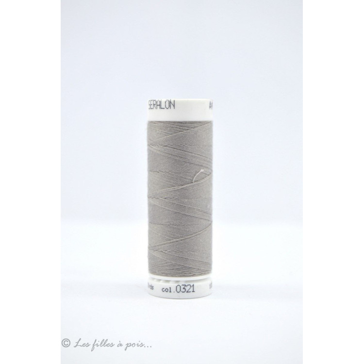 Fil à coudre Mettler ® Seralon 200m - Gris - 0321 METTLER ® - Fils à coudre et à broder - 1