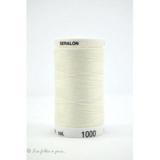 Mettler ® Seralon Linha de Costura 500m - Ecru - 1000 METTLER ® - Fils à coudre et à broder - 1