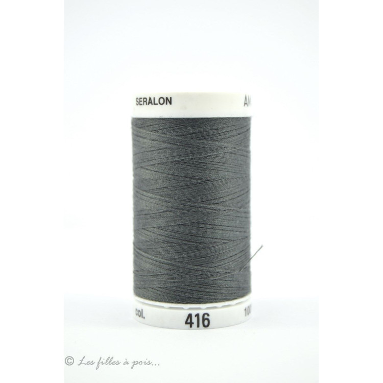 Fil à coudre Mettler ® Seralon 500m - gris - 0416 METTLER ® - Fils à coudre et à broder - 1