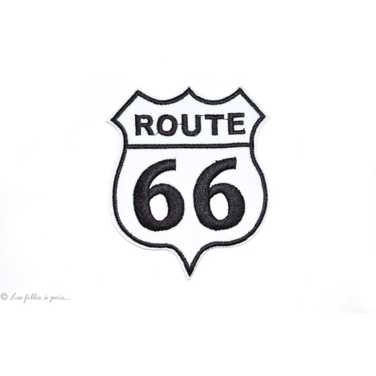 Ecusson route 66 - Thermocollant Autres marques - Tissus et mercerie - 2