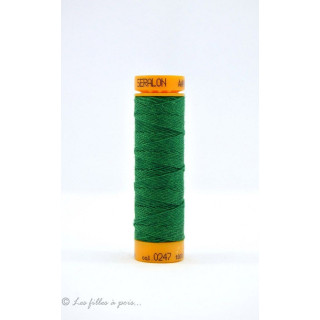 Mettler ® Seralon hilo para coser ojales y cordones - Verde - 0247 METTLER ® - Fils à coudre et à broder - 1