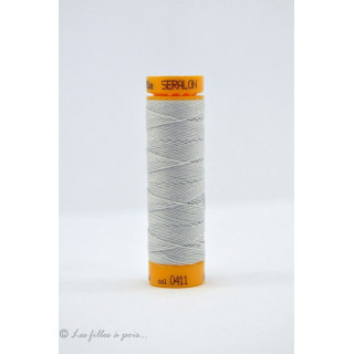 Mettler ® Seralon hilo para coser ojales y cordones - Gris - 0411 METTLER ® - Fils à coudre et à broder - 1