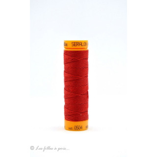 Mettler ® Seralon hilo para coser ojales y cordones - Rojo - 0504 METTLER ® - Fils à coudre et à broder - 1