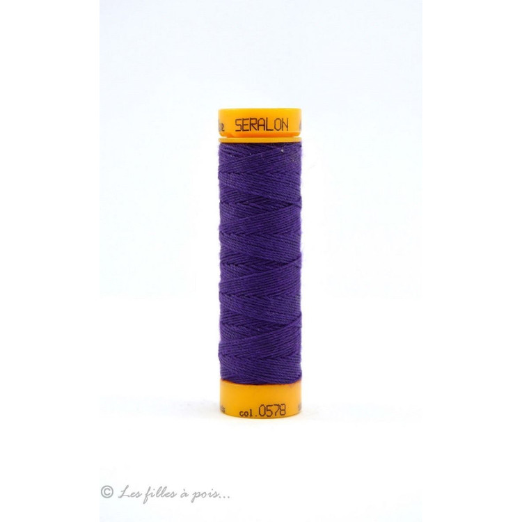 Mettler ® Seralon linha de costura para casas de botão e cordões - Violeta - 0578 METTLER ® - Fils à coudre et à broder - 1