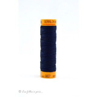 Mettler ® Seralon linha de costura para casas de botão e cordões - Azul - 0827 METTLER ® - Fils à coudre et à broder - 1