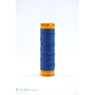 Mettler ® Seralon hilo para coser ojales y cordones - Azul - 1316 METTLER ® - Fils à coudre et à broder - 1