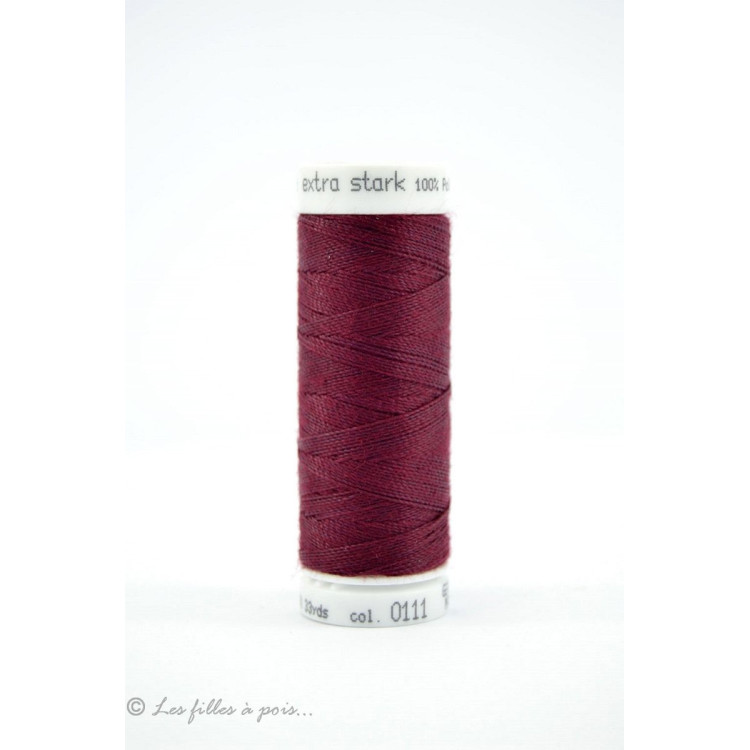 Hilo de coser Mettler ® Extra-Stark - Rojo - 0111 METTLER ® - Fils à coudre et à broder - 1