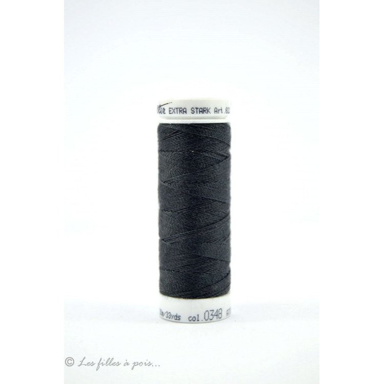 Fil à coudre Mettler ® Extra-Stark - Gris - 0348 METTLER ® - Fils à coudre et à broder - 1