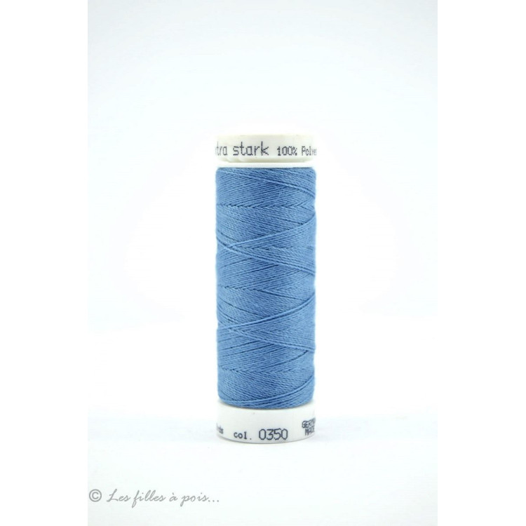 Hilo de coser Mettler ® Extra-Stark - Azul - 0350 METTLER ® - Fils à coudre et à broder - 1