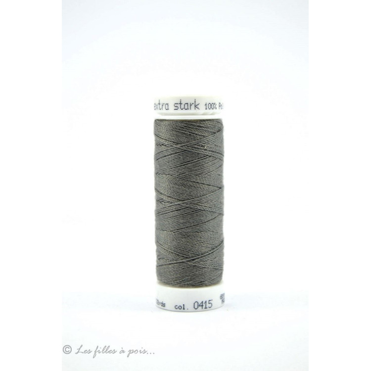 Fil à coudre Mettler ® Extra-Stark - Gris - 0415 METTLER ® - Fils à coudre et à broder - 1