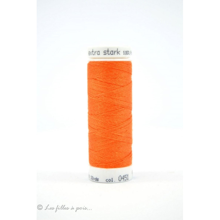 Fil à coudre Mettler ® Extra-Stark - Orange - 0451 METTLER ® - Fils à coudre et à broder - 1