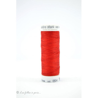 Hilo de coser Mettler ® Extra-Stark - Rojo - 0504 METTLER ® - Fils à coudre et à broder - 1