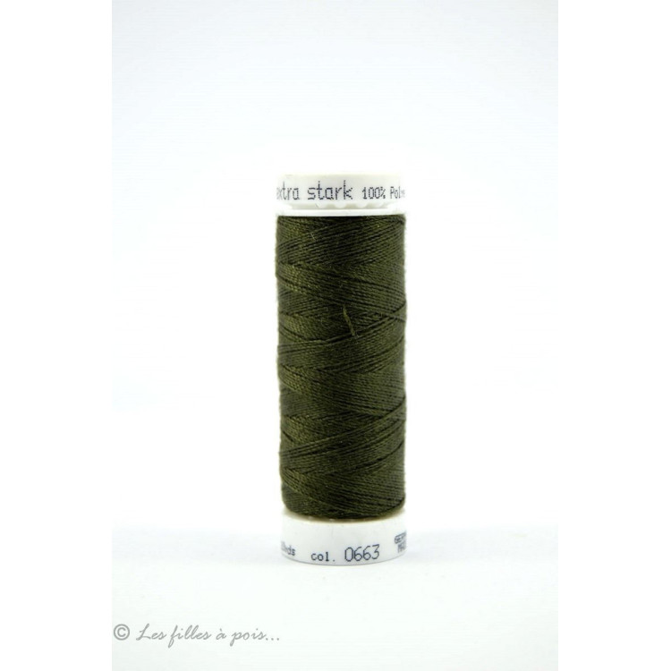 Linha de costura Mettler ® Extra-Stark - Verde - 0663 METTLER ® - Fils à coudre et à broder - 1