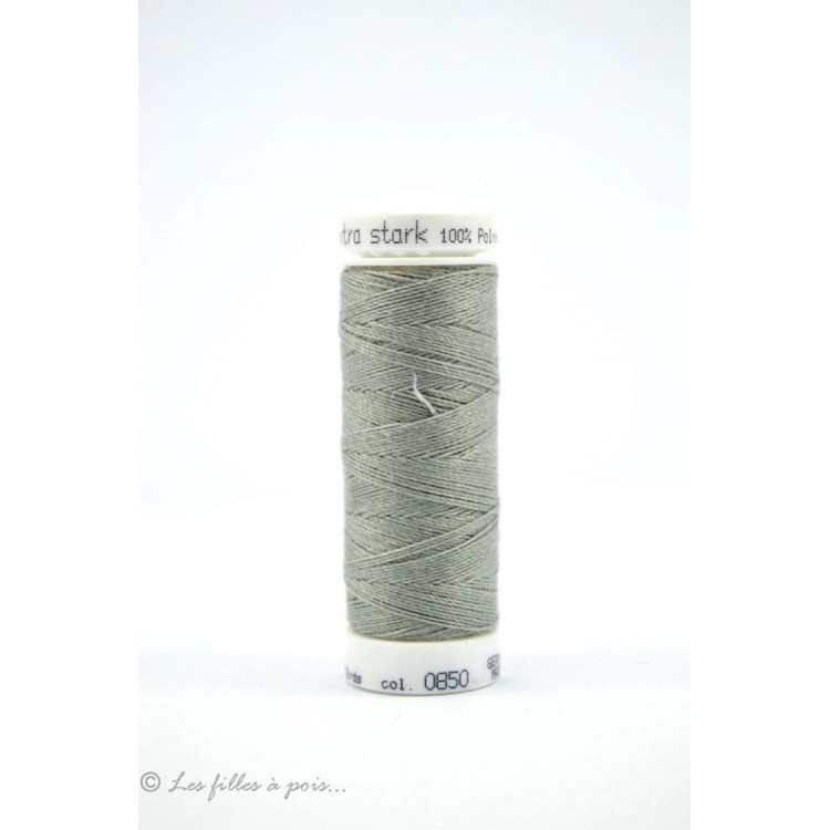 Fil à coudre Mettler ® Extra-Stark - Gris - 0850 METTLER ® - Fils à coudre et à broder - 1