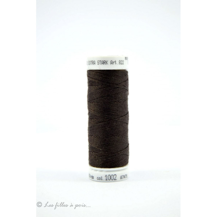 Linha de costura Mettler ® Extra-Stark - Castanha - 1002 METTLER ® - Fils à coudre et à broder - 1