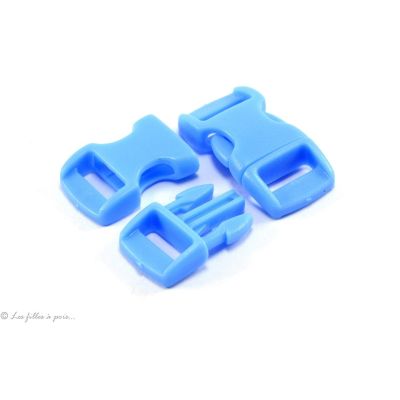 Fermetures rapides en plastique - 10mm - Lot de 2  - 11