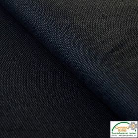 Coupon tissu jacquard - Noir et gris - 70cm Autres marques - 1