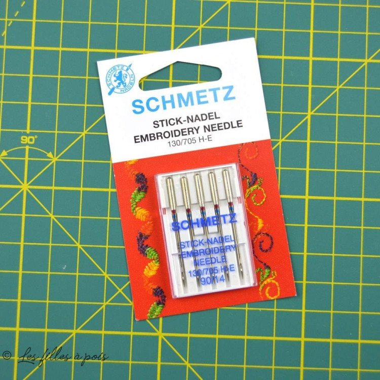 Agujas de bordar para máquinas de coser - Schmetz ® SCHMETZ ® - Aiguilles machine à coudre - 2