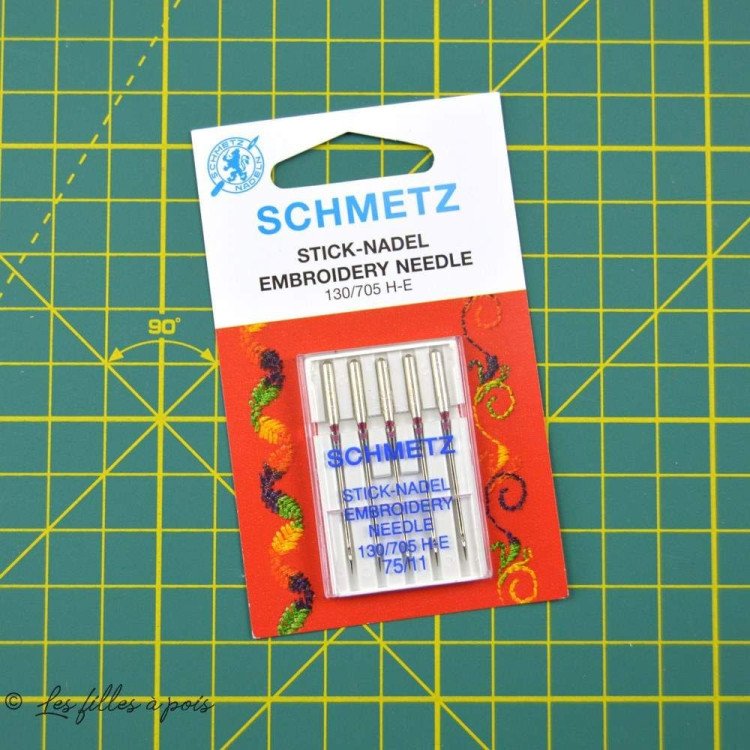 Agujas de bordar para máquinas de coser - Schmetz ® SCHMETZ ® - Aiguilles machine à coudre - 3