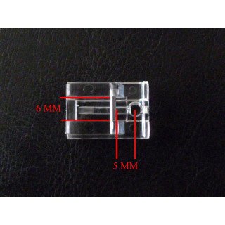 Pied presseur machine a coudre fermeture eclair - invisible transparent Autres marques - Tissus et mercerie - 2