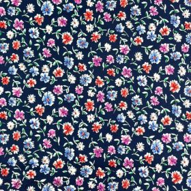 Tissu popeline de coton motif fleurs Autres marques - Tissus et mercerie - 5