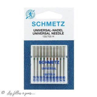 Agujas universales para máquinas de coser - caja de 10 - Schmetz ® SCHMETZ ® - Aiguilles machine à coudre - 1