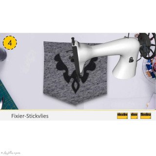 Support Fixier Stickvlies brod thermocollant pour broderies - Vlieseline ® Vlieseline ® - Entoilages et ouate - 6