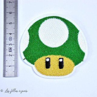 Patch de personagem bordado - Mushroom 1UP Autres marques - Tissus et mercerie - 4