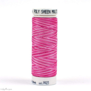 Fil à broder multicolore Polysheen 200m - Mettler ® - rose 9923 METTLER ® - Fils à coudre et à broder - 1