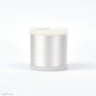 Fil à broder - Madeira Rayon 9840 - blanc 1001 - 200m Madeira ® - Fils à broder, à coudre et entoilage - 1