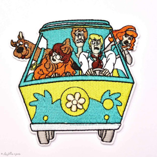 Insignia bordada personaje Scoobidoo - Mystery Machine Autres marques - Tissus et mercerie - 1