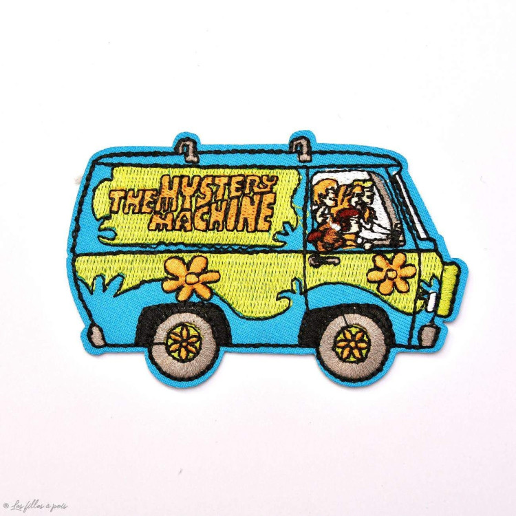 Écusson brodé personnage Scoobidoo - Mystery Machine Autres marques - Tissus et mercerie - 1