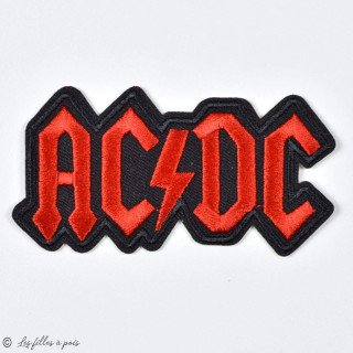 Patch ACDC - vermelho e preto - para passar a ferro Autres marques - Tissus et mercerie - 1