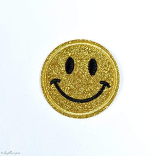 Parche bordado smiley glitter - Planchado Autres marques - Tissus et mercerie - 17