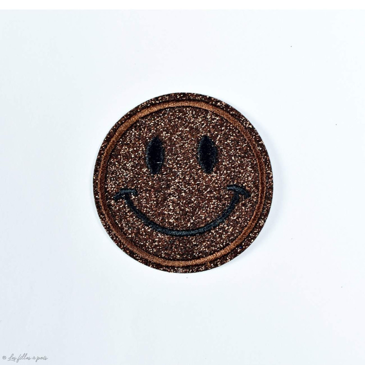 Parche bordado smiley glitter - Planchado Autres marques - Tissus et mercerie - 23