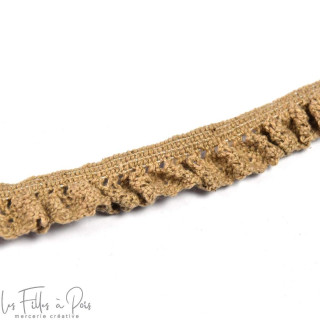 Dentelle élastique coton crocheté  - 15mm Autres marques - Tissus et mercerie - 2