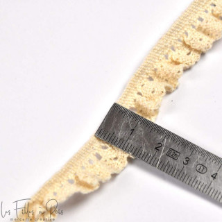 Dentelle élastique coton crocheté  - 15mm Autres marques - Tissus et mercerie - 9