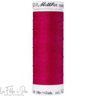 Fil à coudre élastique  SERAFLEX 130m - rose - 1421 METTLER ® - Fils à coudre et à broder - 1