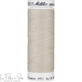 Fil à coudre élastique  SERAFLEX 130m - beige - 0327 METTLER ® - Fils à coudre et à broder - 1