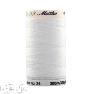 Cable de construcción Mettler - 300m - blanco - 0002 METTLER ® - Fils à coudre et à broder - 1