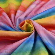 Tissu popeline de coton motif arc-en-ciel collection "Happy" - Multicolore - Les Filles à Pois ® - Oeko-Tex ® Les Filles à Pois 