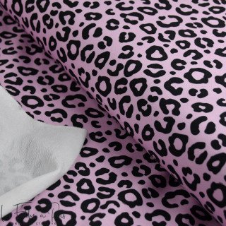 Fato de banho em felpo com estampado de leopardo "Contrastes" - Rosa e preto - Les Filles à Pois Les Filles à Pois - Design ® - 