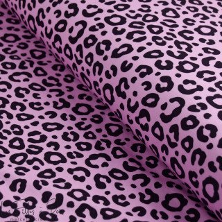 Fato de banho em felpo com estampado de leopardo "Contrastes" - Rosa e preto - Les Filles à Pois Les Filles à Pois - Design ® - 