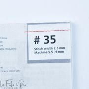 Pied presseur Bernina fermeture eclair invisible No 35 - 0306537200 BERNINA ® - Machines à coudre, à broder et à surjeter - 3